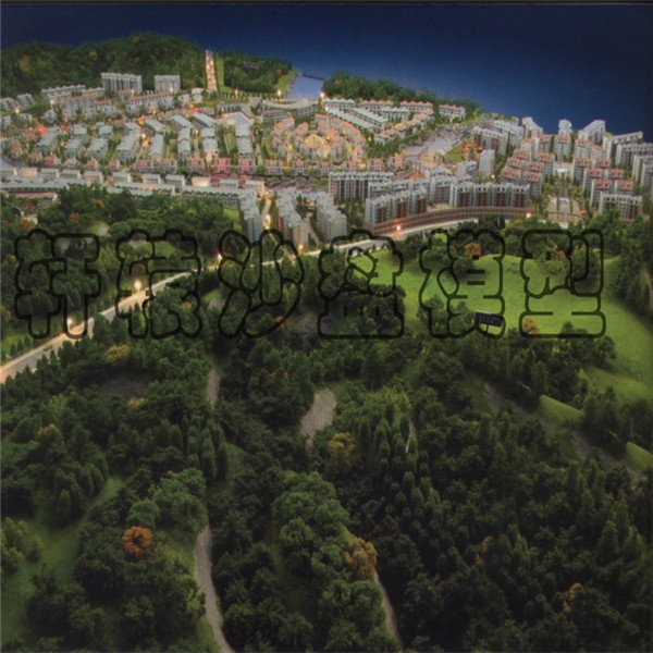 兰州九州新区喀什规划模型