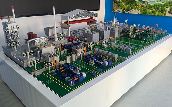 酒钢集团东铝厂-铝材生产线喀什机械模型